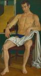Жилинский Д.Д. Отдыхающий гимнаст. Портрет В. Лисицкого. 1981